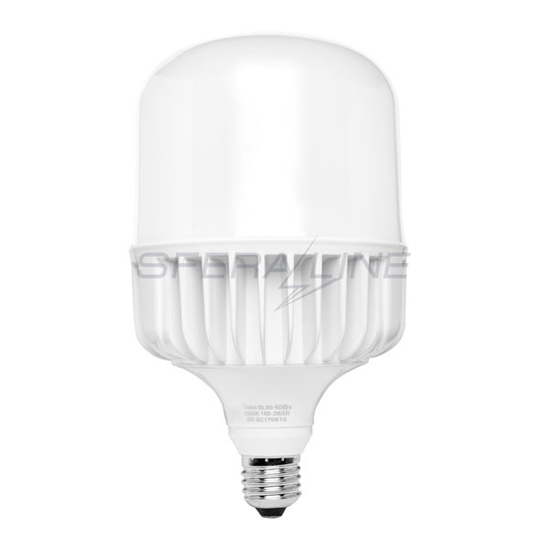 Лампа світлодіодна високопотужна DELUX BL 80 40w E27 6500K, холодне біле світло