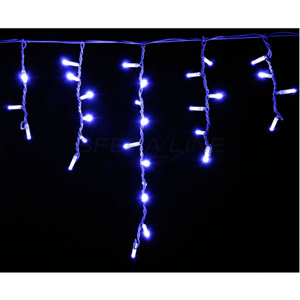 Гірлянда зовнішня DELUX ICICLE 108LED 2x1m 27flash синій/білий IP44