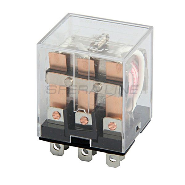 Реле проміжне e.control.p1036 10А, 3 групи контактів, котушка 230В АC, E.NEXT