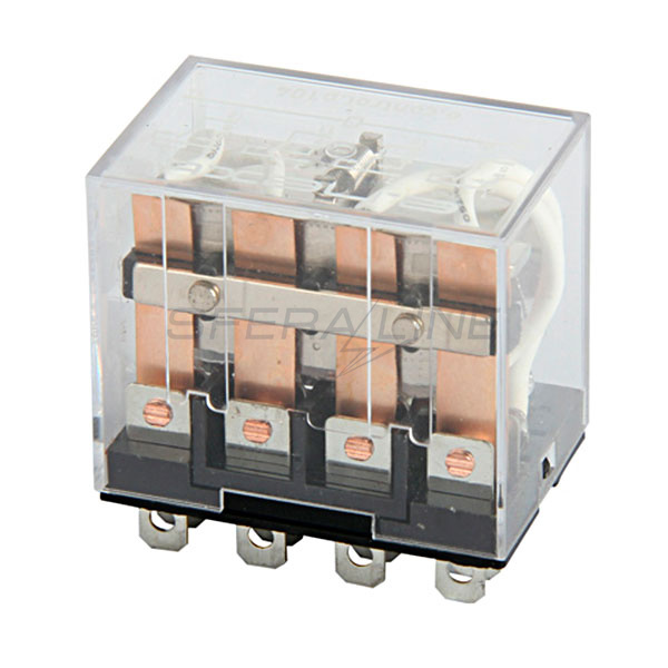 Реле проміжне e.control.p1046 10А, 4 групи контактів, котушка 230В АC, E.NEXT