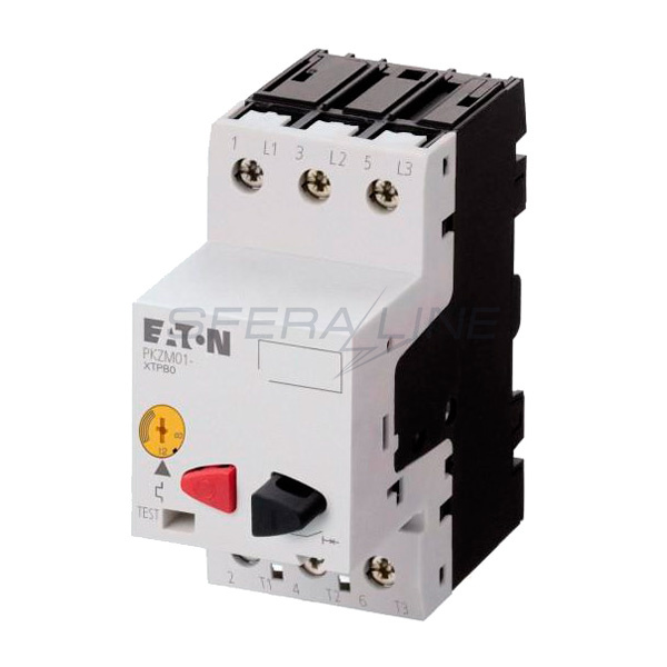 Автомат захисту двигунів, 1А, PKZM01-1-G, IP65 EATON (MOELLER)