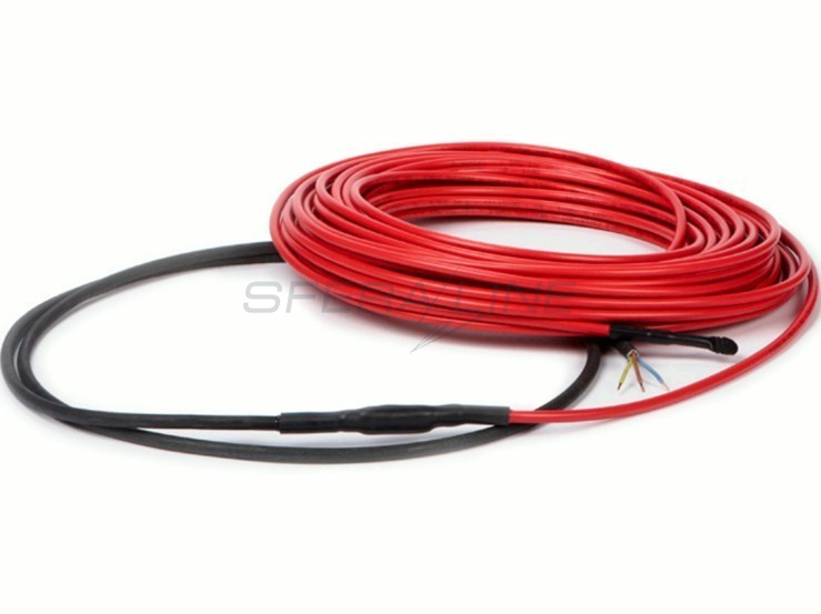 Нагревательный кабель ультратонкий, 10Вт/м, 55м, 3,7 - 6,9м², 550Вт, EFHTK6