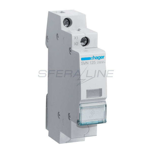 Індикатор LED 230В, білий, Hager