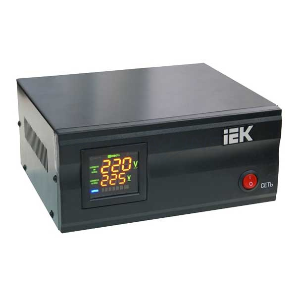 Стабілізатор напруги СНР1-1-0,5 кВА електронний стаціонарний IEK