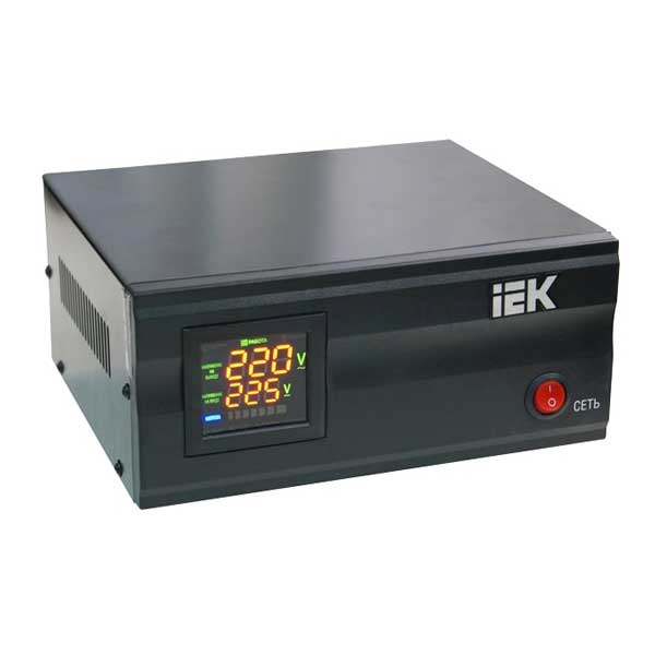 Стабілізатор напруги СНР1-1-1,5 кВА електронний стаціонарний IEK