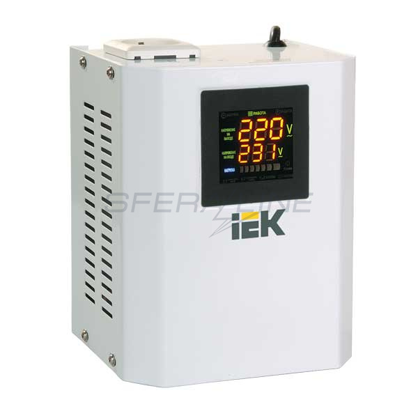 Стабілізатор напруги Boiler 0,5 кВА релейний настінний IEK