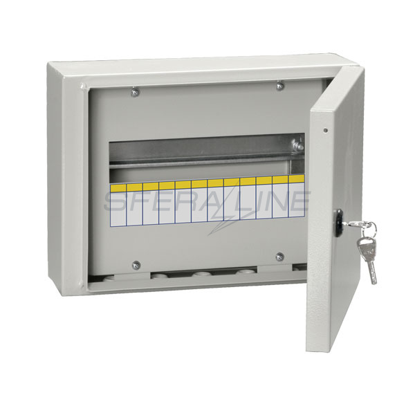 Корпус металлический  ЩРн-12з-0 У2, IP54, IEK