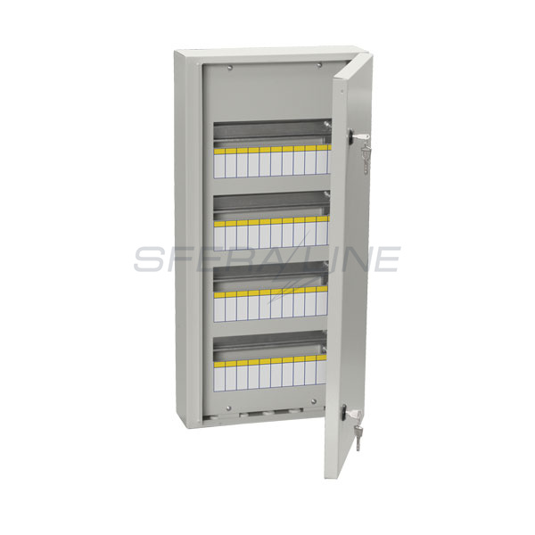 Корпус металлический  ЩРн-48з-0 У2, IP54, IEK