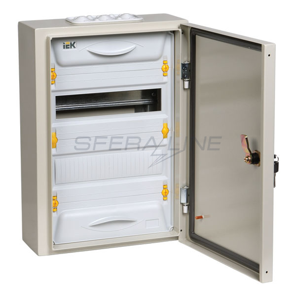 Корпус металлический ЩРв-24з-1 38, IP31 "UNIVERSAL", IEK