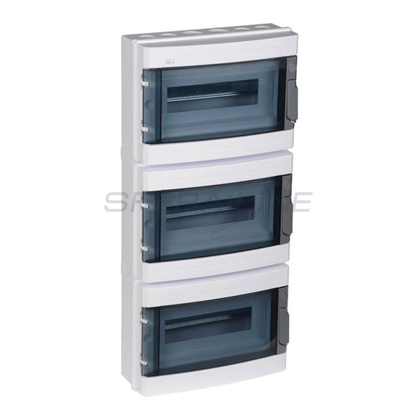 Корпус пластиковий КМПн 2/36 модулів 3 ряди, навісний, IP55 (М)