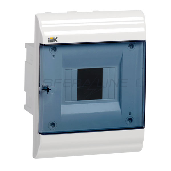 Корпус пластиковий ЩРВ-П 4 модуля 1 ряд, що вбудовується, 162x210x102, IP41, PRIME