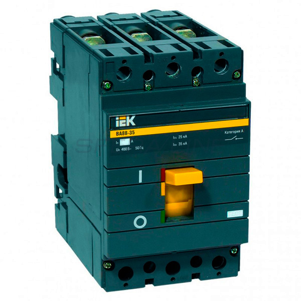 Автоматичний вимикач корпусний ВА88-35 3Р 125А 35кА IEK