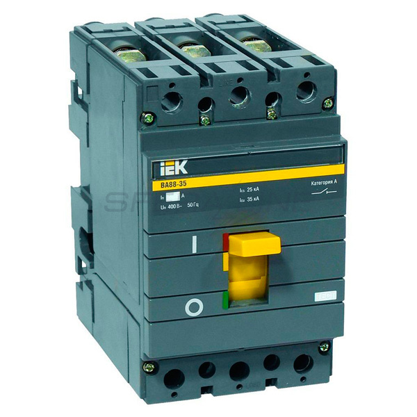 Автоматический выключатель корпусный ВА88-35Р 3Р 175-250А (1,25-2,5кА) 35кА IEK