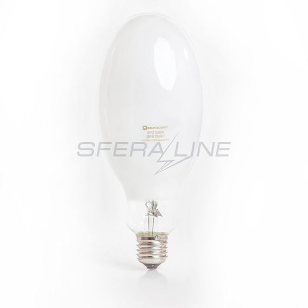 Лампа ртутно-вольфрамова GYZ 250Вт 220В E40 
