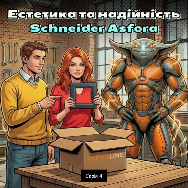 Серия 4. Эстетика и надежность Schneider Asfora