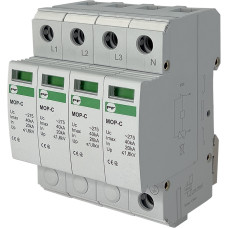 УЗИП тип 2 40/20кА 275В 4P Промфактор MOP4-C 275/20