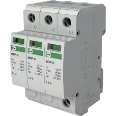 УЗИП тип 2 40/20кА 275В 3P Промфактор MOP3-C 275/20