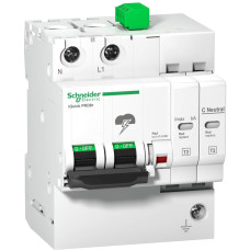 УЗИП тип 2+3 8/2кА 350В 1P+N с сигнализацией Schneider Electric iQuick PRD 8r
