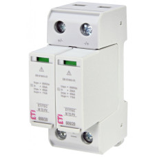 УЗИП тип 2 40/20кА 600В DC ETI ETITEC M T2 PV 600/20