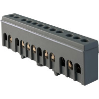 Клемник кінцевий ізольований FMD812GR 12 6х9 мм² сірий Промфактор