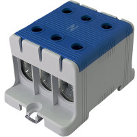 Клемник FT1095N 3P,Cu:16-95 / Al:16-95 16-95 мм² синій Промфактор