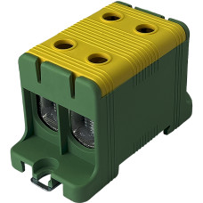 Клемник FT1095G 2P,Cu:16-95 / Al:16-95 16-95 мм² жовто-зелений Промфактор