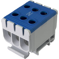 Клемник FT1050N 3P,Cu:2.5-50 / Al:6-50 2.5-50 мм² синій Промфактор