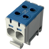 Клемник FT1035N 2P,Cu:2.5-35 / Al:2.5-35 2.5-35 мм² синій Промфактор