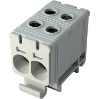 Клемник FT1035F 2P,Cu:2.5-35/Al:2.5-35 2.5-35 мм² сірий Промфактор
