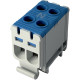 Клемник FT1016N 2P, Cu:1.5-16 / Al:1.5-16 1.5-16 мм² синій Промфактор