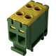 Клемник FT1016G 2P,Cu:1.5-16/Al:1.5-16 1.5-16 мм² жовто-зелений Промфактор