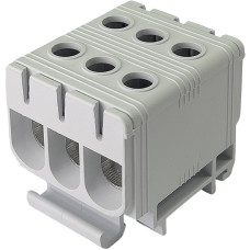 Клемник FT1050F 3P,Cu:2.5-50 / Al:6-50 2.5-50 мм² сірий Промфактор