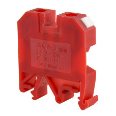 Клеммник JXB 10/35 красный АСКО-УКРЕМ