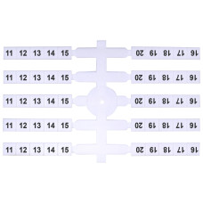 Табличка маркировочная EO3 11-20 ETI 200 шт/уп