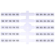 Табличка маркировочная EO3 101-150 ETI 200 шт/уп