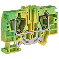 Клеммник пружинный заземляющий ESP-HTE.16 (16 мм²) жёлто-зелёный ETI