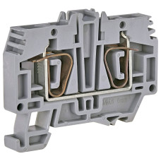 Клемник пружинний ESP-HMM.6 (6 мм²) сірий ETI