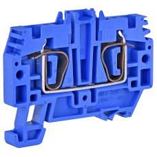 Клемник пружинний ESP-HMM.4B (4 мм²) синій ETI