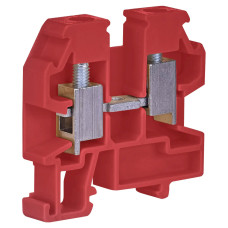 Клемник гвинтова-живлення mini VS 2,5 PAM + (2,5 mm2_червона) ETI