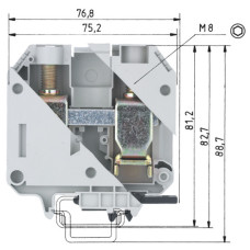 Клеммник WKN 70/U Wieland