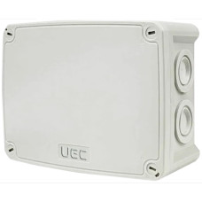 Коробка распределительная 146х105х65 мм IP66 наружная пластиковая серая UEC