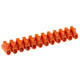 Клемна колодка гвинтовий ЗВИ- 3 12групп (2,5 мм²) e.tc.stand.12.2.5.orange
