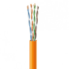 Кабель FTP cat.5e 4х2х0,51 LSZH 100МГц (бухта 305м) оранжевый ЗЗЦМ