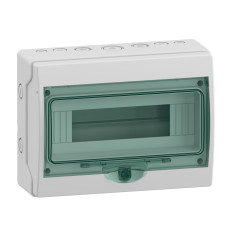 Щит пласт. ЩРН-П- 12 мод IP65 зовн. прозорі дверц Mureva (C1)