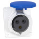 Розетка 423 скрытая 2Р+PЕ 32А 220В IP44 (C3)