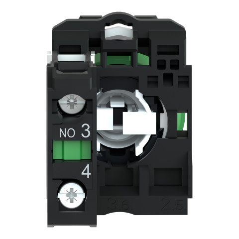 Перемикач 2 пол.з фіксацією 1NO d-22mm Schneider Electric