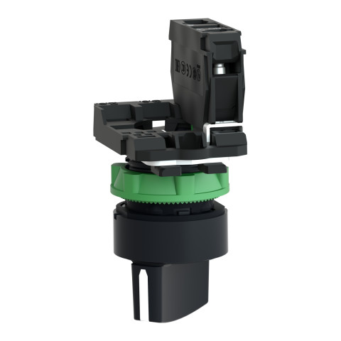 Перемикач 2 пол.з фіксацією 1NO d-22mm Schneider Electric