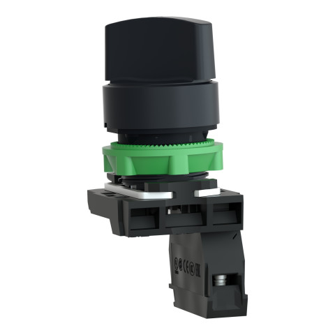 Перемикач 2 пол.з фіксацією 1NO d-22mm Schneider Electric