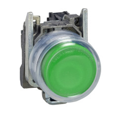 Кнопка зелена 22мм Schneider Electric XB4BP31