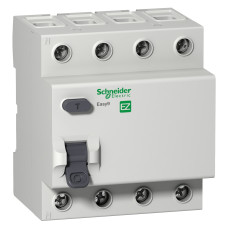 УЗО 4P 63А 30мА тип AC Schneider Electric Easy9